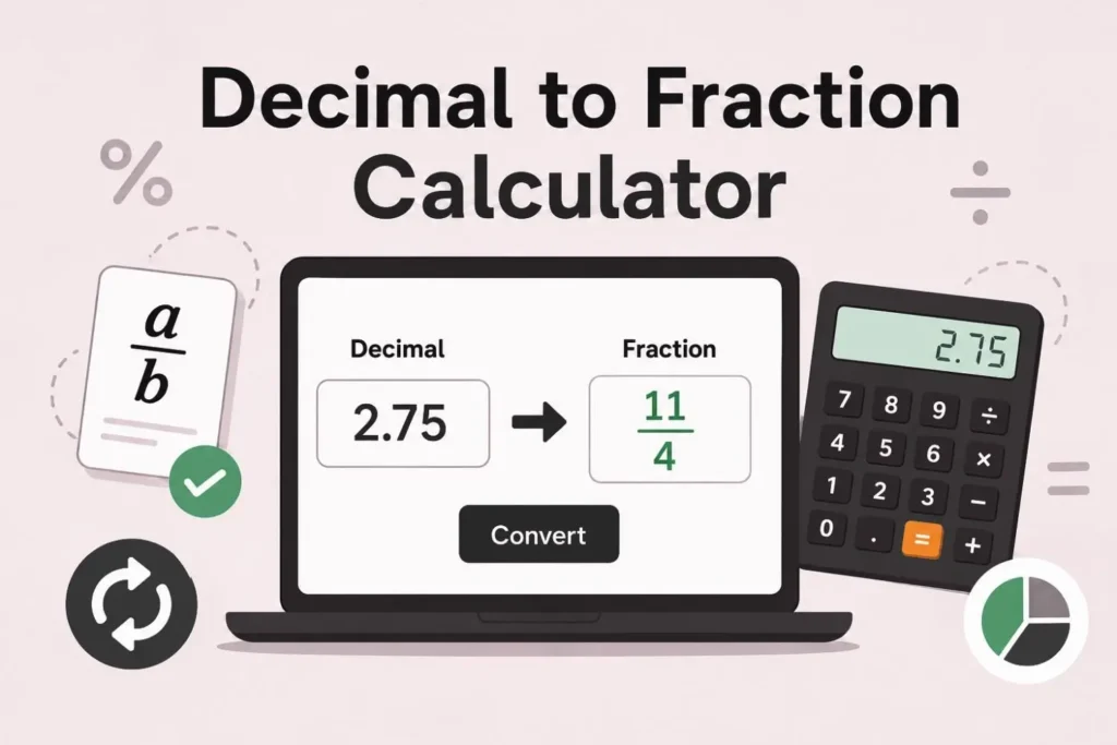 decimal to fraction calculator